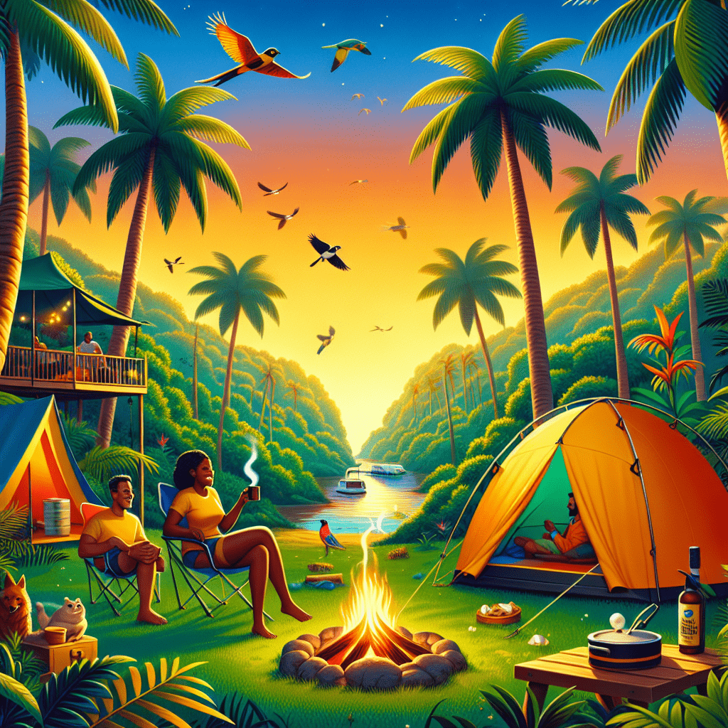 Camping in Jamaika