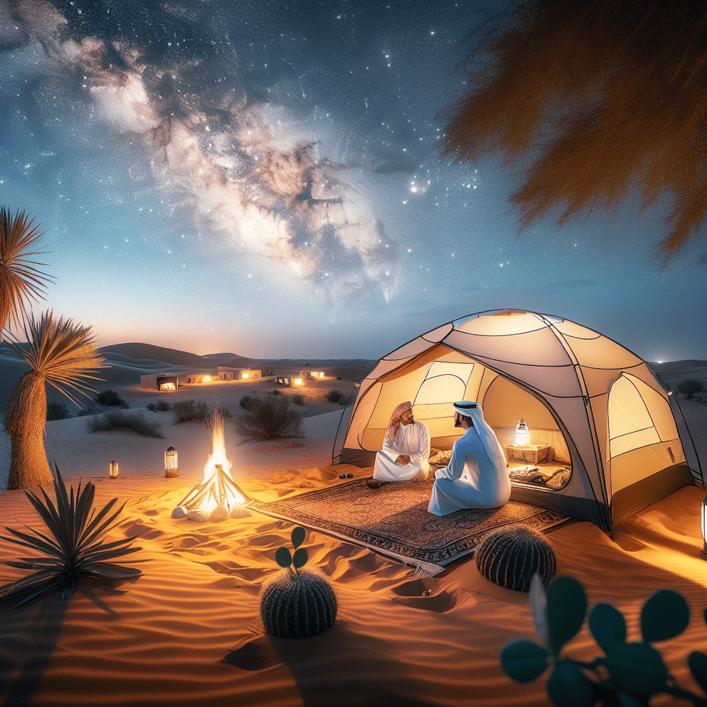 Camping in Katar