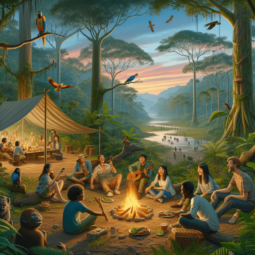 Camping in Kongo