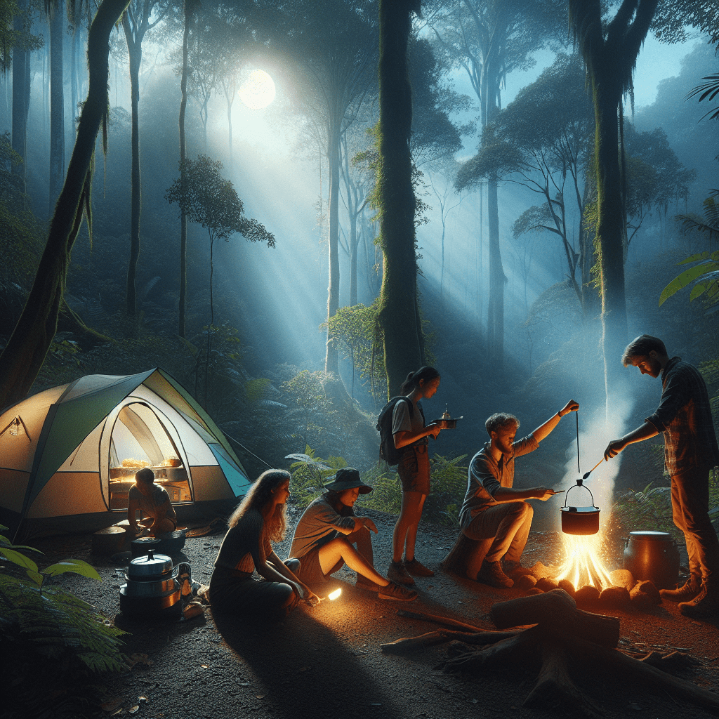 Camping in Costa Rica