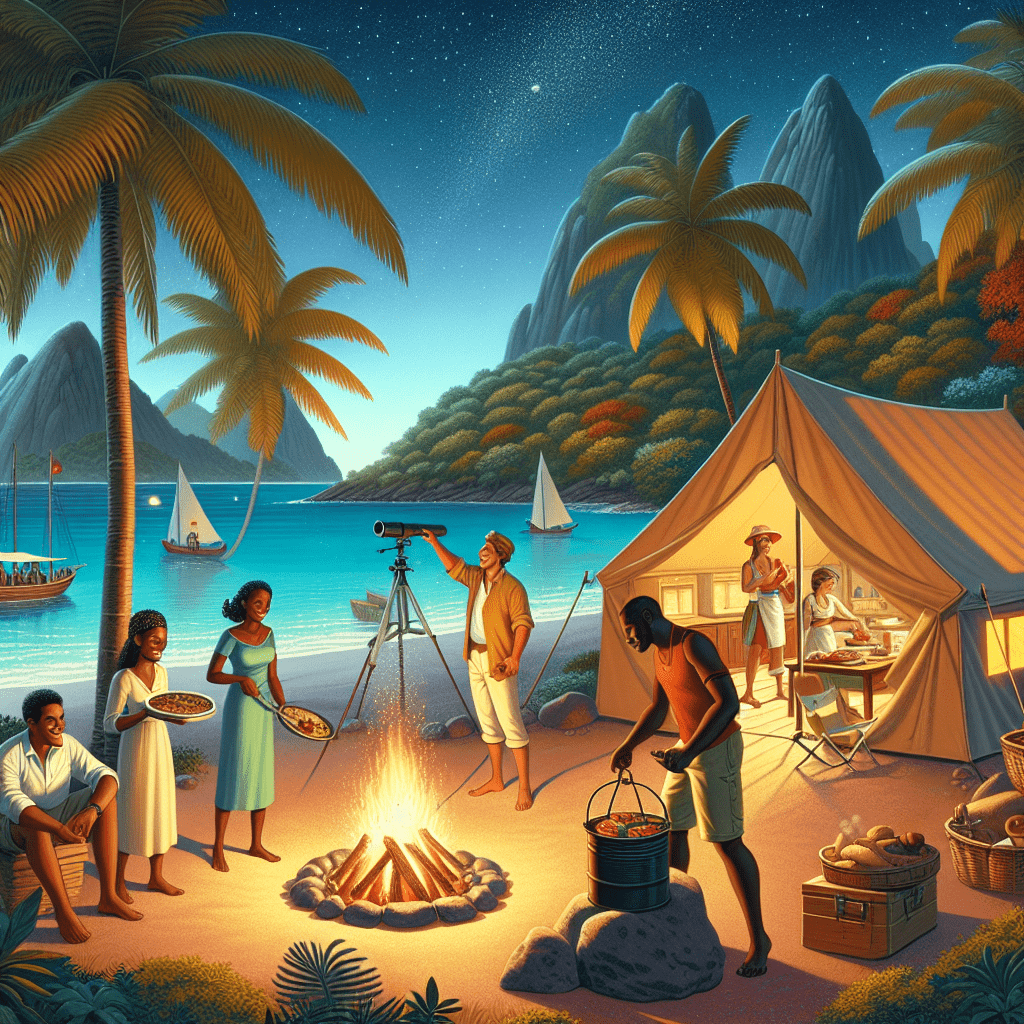 Camping in St Lucia