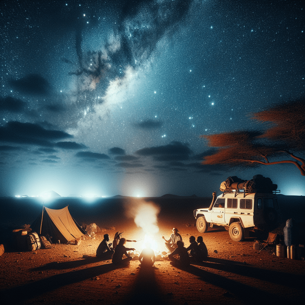 Camping in Dschibuti