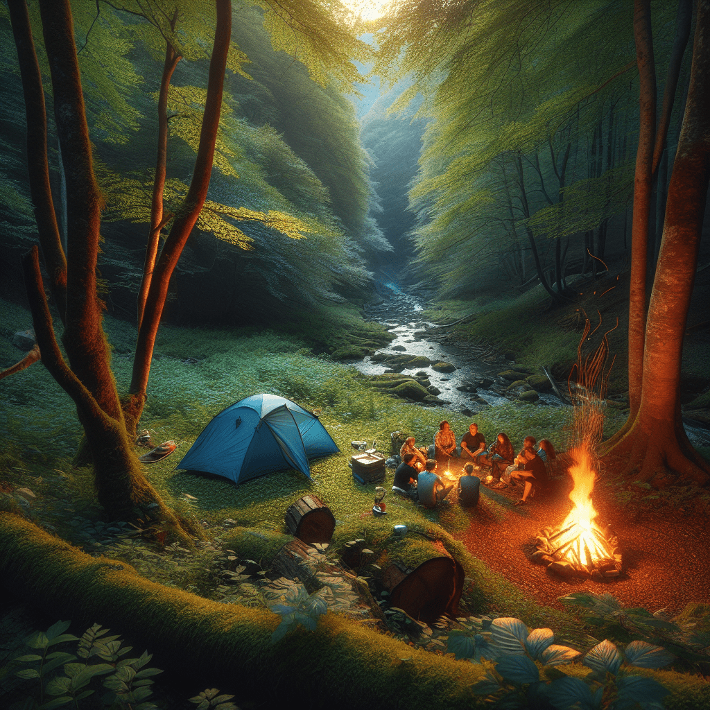 Camping in Georgien