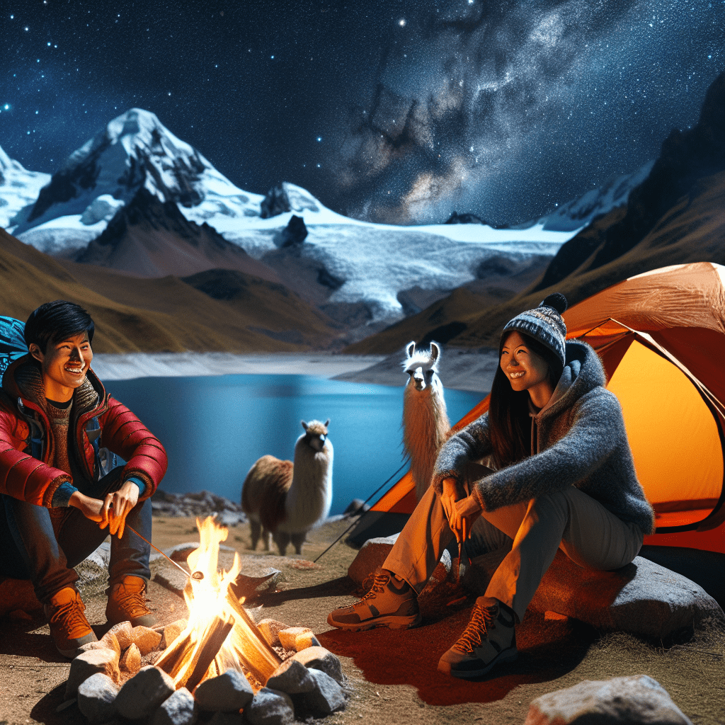 Camping in Bolivien