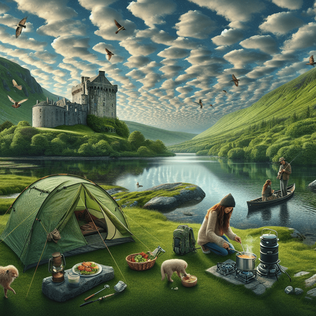 Camping in Irland
